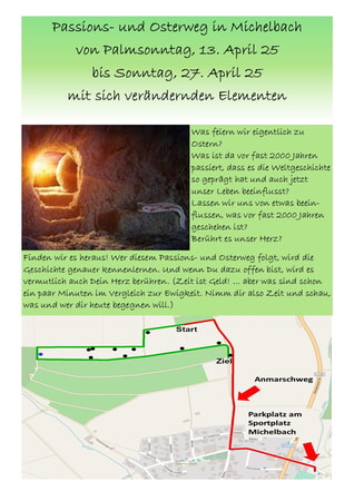 Osterweg in Michelbach