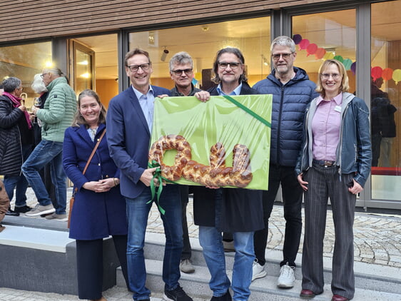 v.li. Katja von Mentzingen, Thomas Csaszar, Jürgen Winkler, Emil Heller, Michael Hink, Sabine Hübl