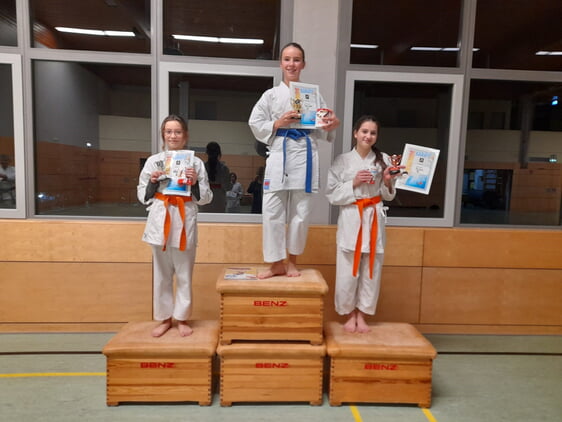 v.l.n.r: Noemi, Luisa, Irina