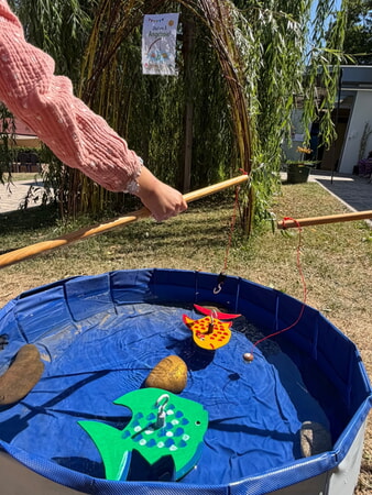 Wer f&auml;ngt den Fisch?