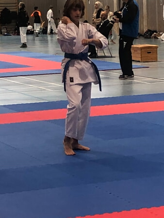 Eliseo beim Wettkampf