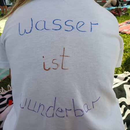 Das Thema unserer Eichhörnchen ist "Wasser".