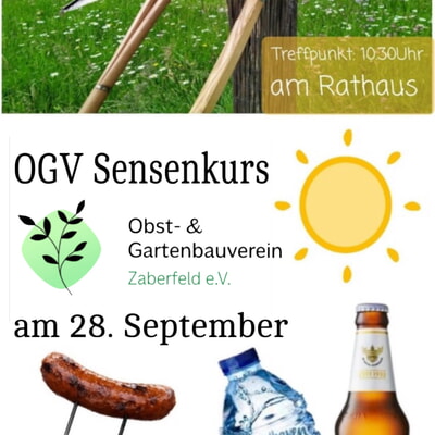 OGV Sensenkurs 
