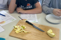 AES-Schnuppertag „Apfelverkostung“ an der Realschule Güglingen
