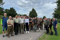 Bürgermeisterin Diana Danner besucht Seminar zur Gänsejagd in Zaberfeld