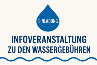 Informationsveranstaltung zur Wassergebührenkalkulation – Transparenz für alle Bürgerinnen und Bürger