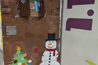 Wintert&uuml;ren-Wettbewerb an der THS