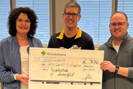 Spenden&uuml;bergabe f&uuml;r naturnahen Schulhof in Zaberfeld