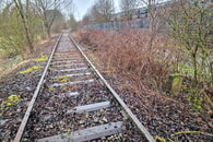 "Schiene-frei"-Aktion im Dauerregen