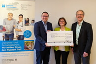 Gro&szlig;z&uuml;gige Spende von EDEKA-Auracher