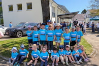Mini-Runners des TV Zaberfeld &uuml;berzeugen beim Zaberg&auml;ulauf