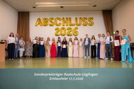 Entlassfeier 2026 der Realschule G&uuml;glingen