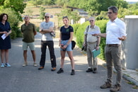 Staatssekret&auml;r Dr. Andr&eacute; Baumann zu Gast in Zaberfeld: Naturschutz am Spitzenberg gemeinsam gestalten