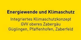 Auftaktveranstaltung „Klimaschutzkonzept“