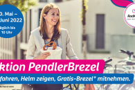 Gratis PendlerBrezel für Radfahrende auch im Landkreis Heilbronn