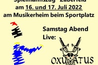 Musikfest des Spielmannszug Zaberfeld am 16. und 17. Juli