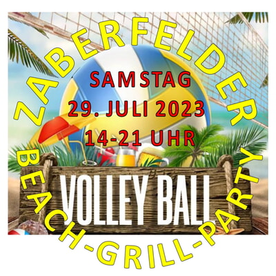 Zaberfelder Beach-Grill-Party 