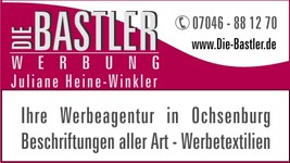 Logo DIE BASTLER, WERBUNG