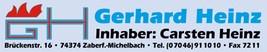 Logo Heizungsbau Gerhard Heinz